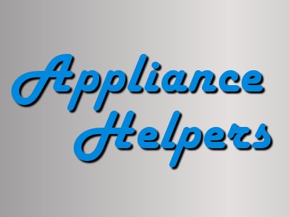 Appliance Helpers