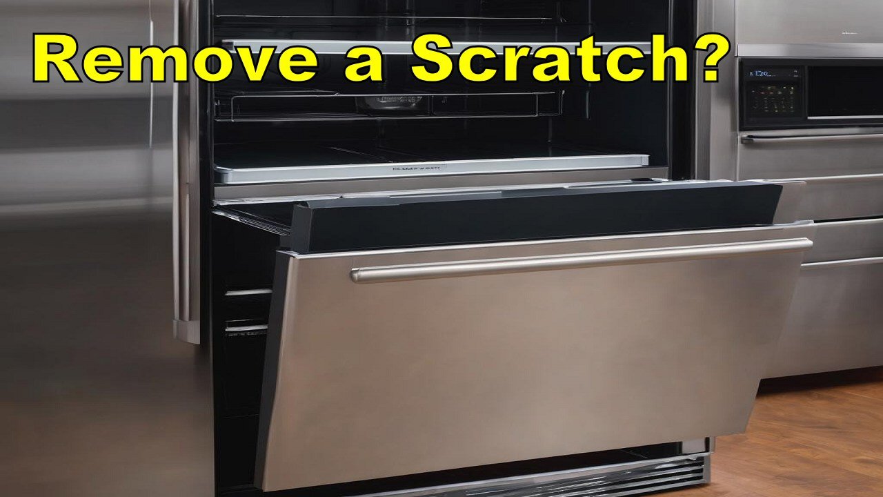 How Do I Remove a Scratch From My Stainless Steel Refrigerator?