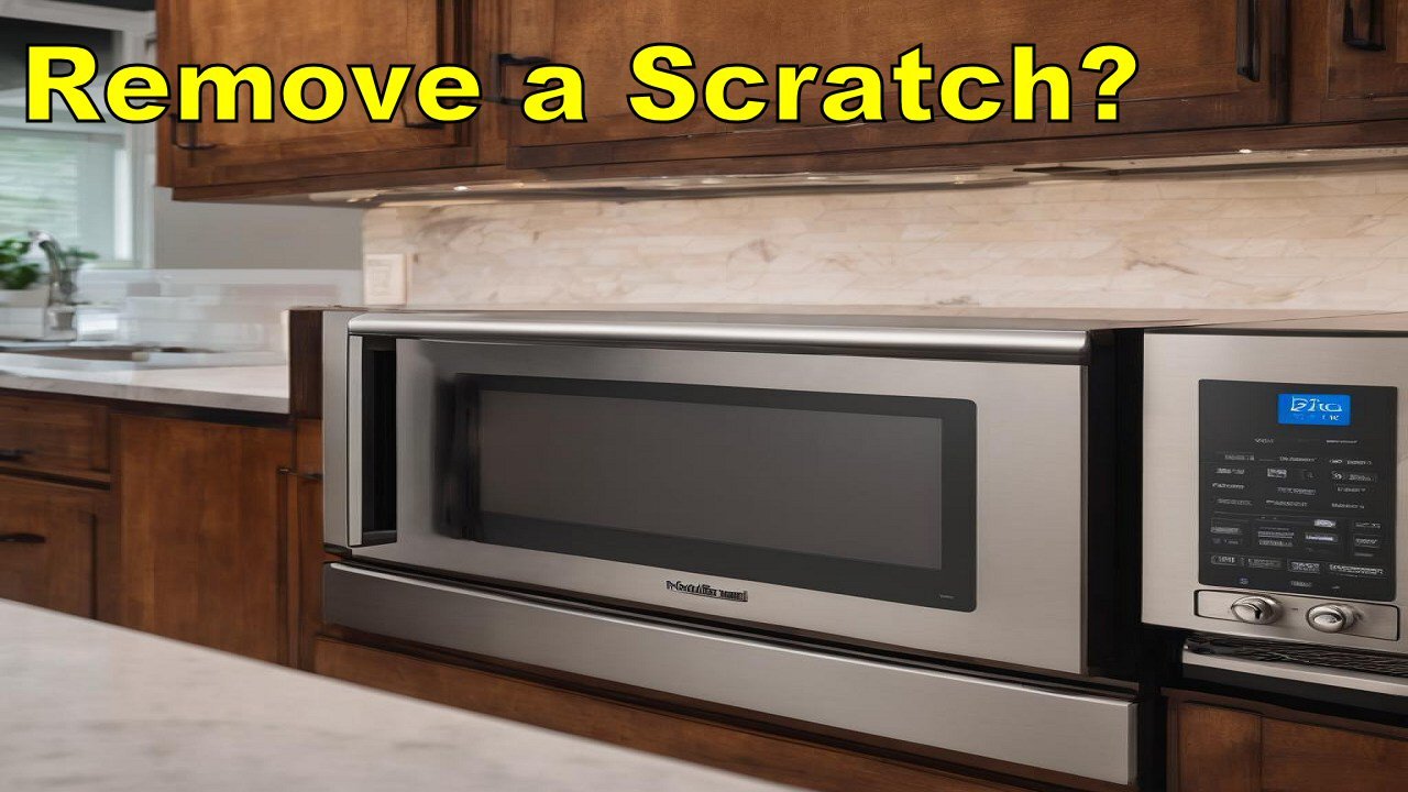 How Do I Remove a Scratch From My Stainless Steel Microwave?
