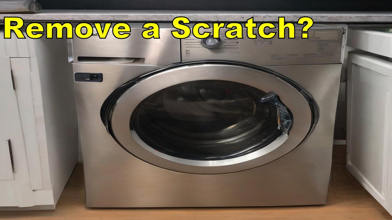 How Do I Remove a Scratch From My Stainless Steel Dryer?