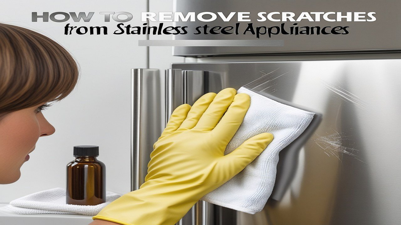 How to Remove Scratches from Stainless Steel Appliances
