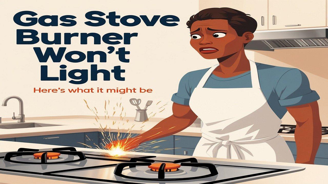 Gas Stove Burner Won’t Light? Here’s What It Might Be