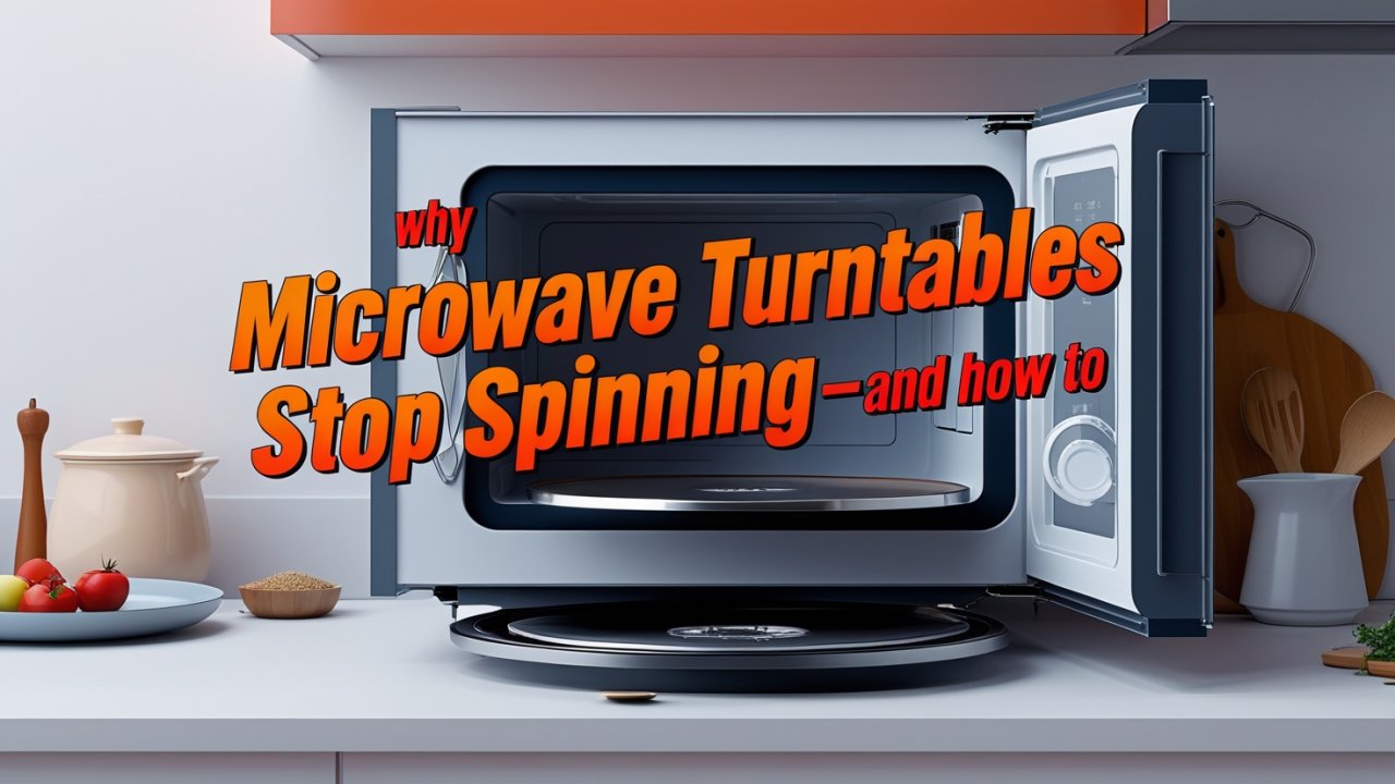 Why Microwave Turntables Stop Spinning—and How to Fix It