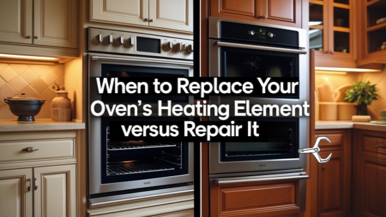 When to Replace Your Oven’s Heating Element versus Repair It