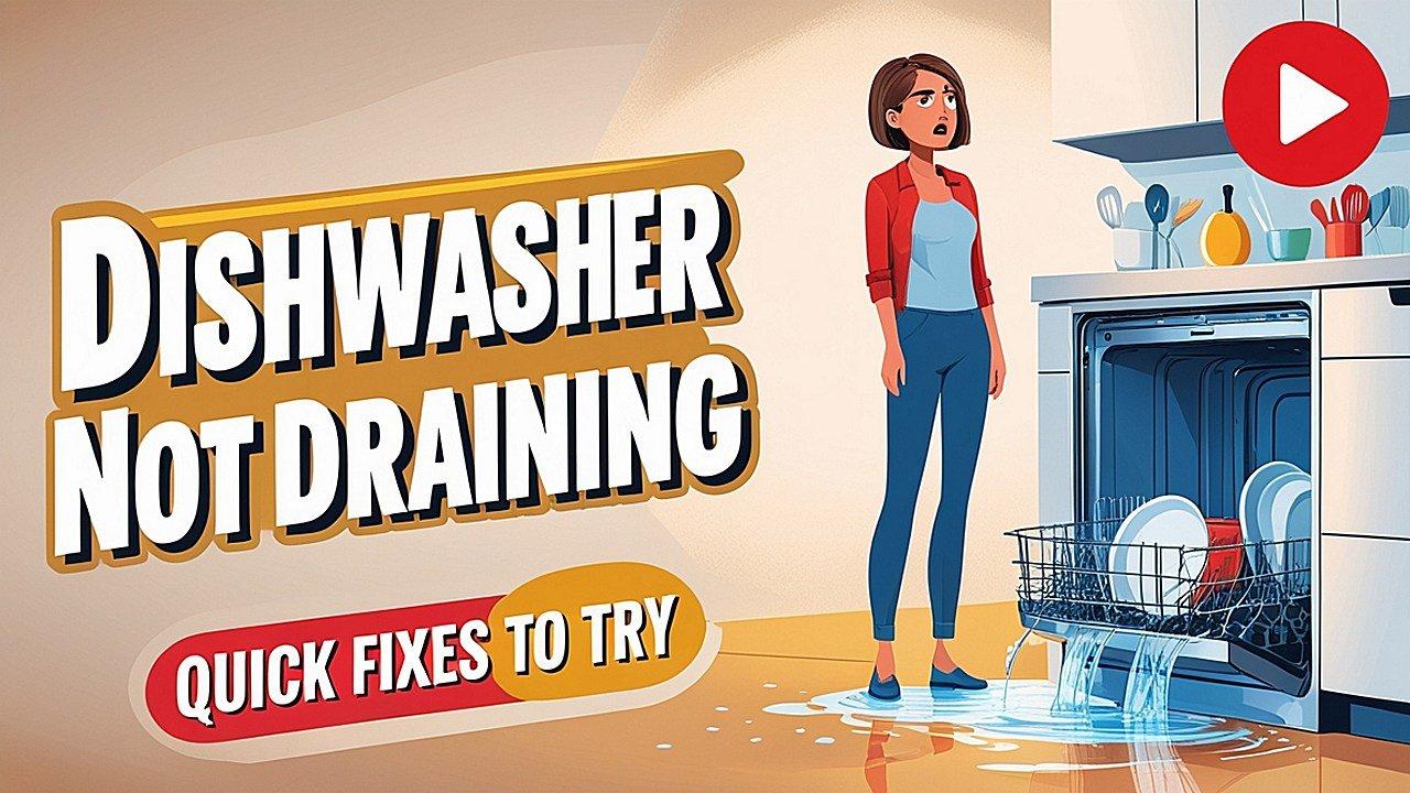 Dishwasher Not Draining? Quick Fixes to Try