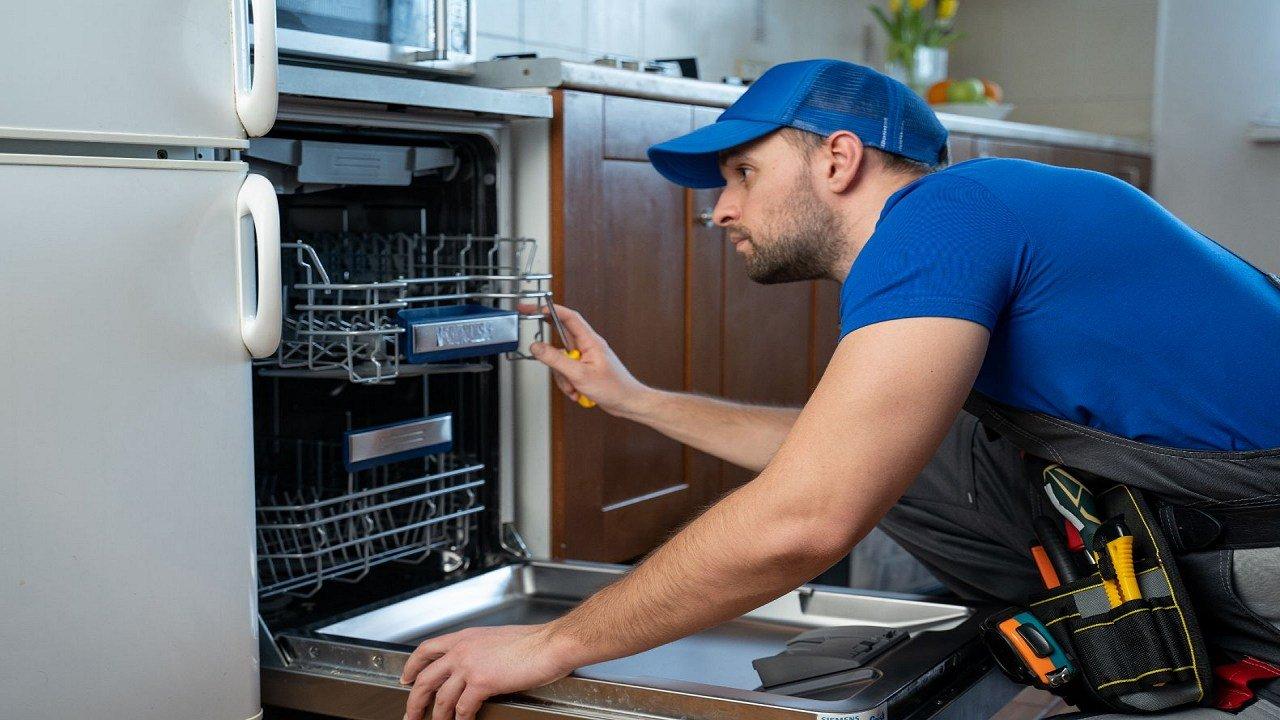 How do I remove foul odors from my dishwasher?