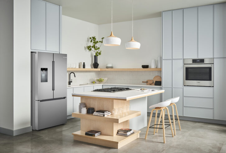 Bosch Launches 100 Series French Door Bottom Mount Refrigerator Line