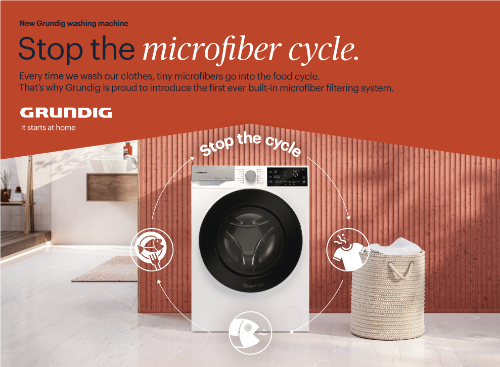 FiberCatcher® the Grundig’s technology to filtering textile microfibers