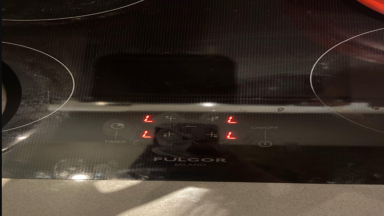 Fulgor Milano induction stove locked, cant figure out how to unlock.