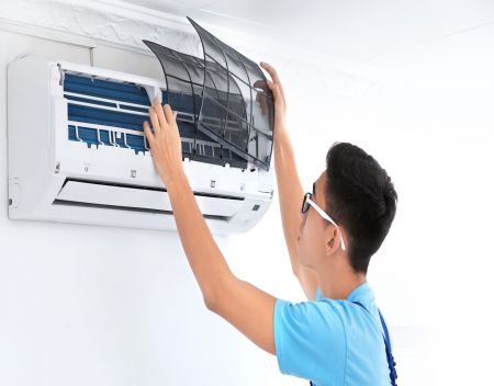 How often should I service my air conditioner