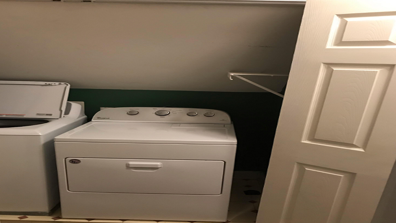 Is it safe to close doors on laundry space?