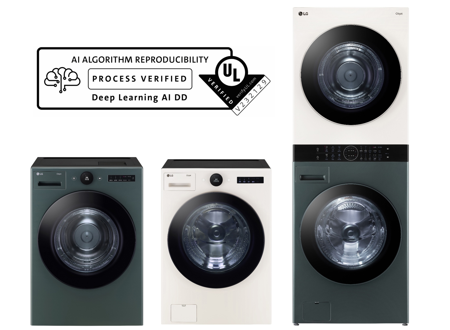 LG laundry AI technology validated by UL