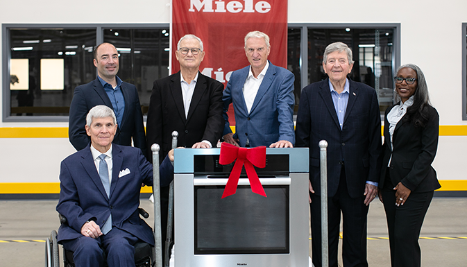 Miele’s Opelika, AL Facility Produces First Appliance