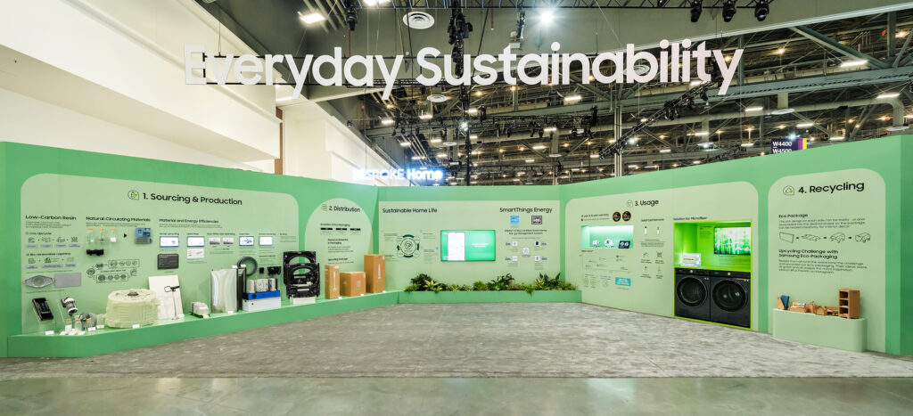 Samsung solutions to increase sustainability at home