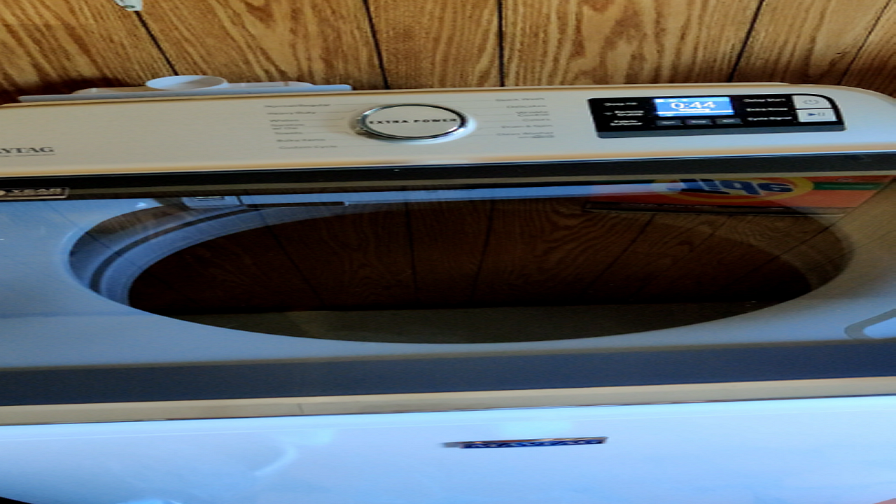 Sometimes our Maytag top loader, not even a year old, fills to the top and barely spins
