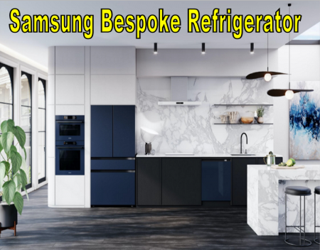 The new Samsung Bespoke French Door refrigerator