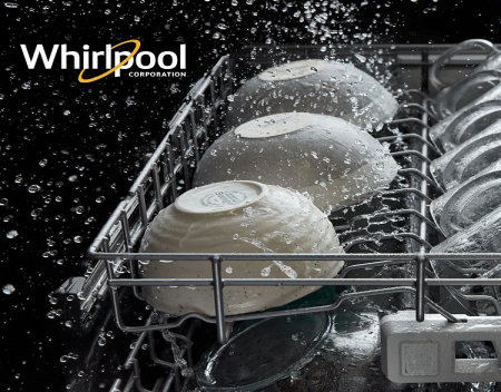 La simulación virtual ayudó a Whirlpool a diseñar el lavavajillas