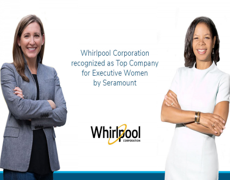 Whirlpool, nombrada por Seramount como la mejor empresa para mujeres ejecut