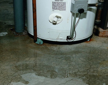 Why is my water heater leaking from the bottom?