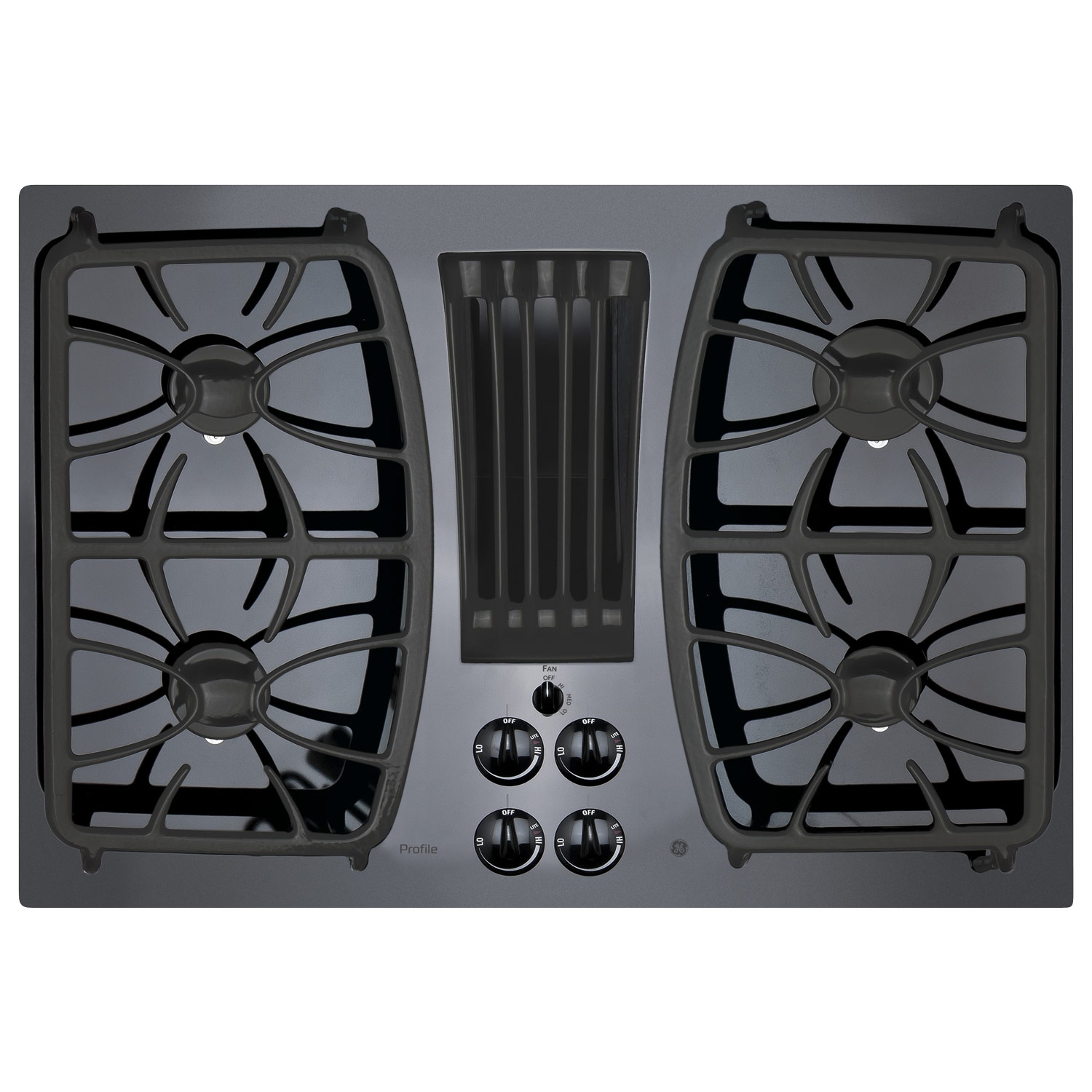 Downdraft gas cooktop 30 inch