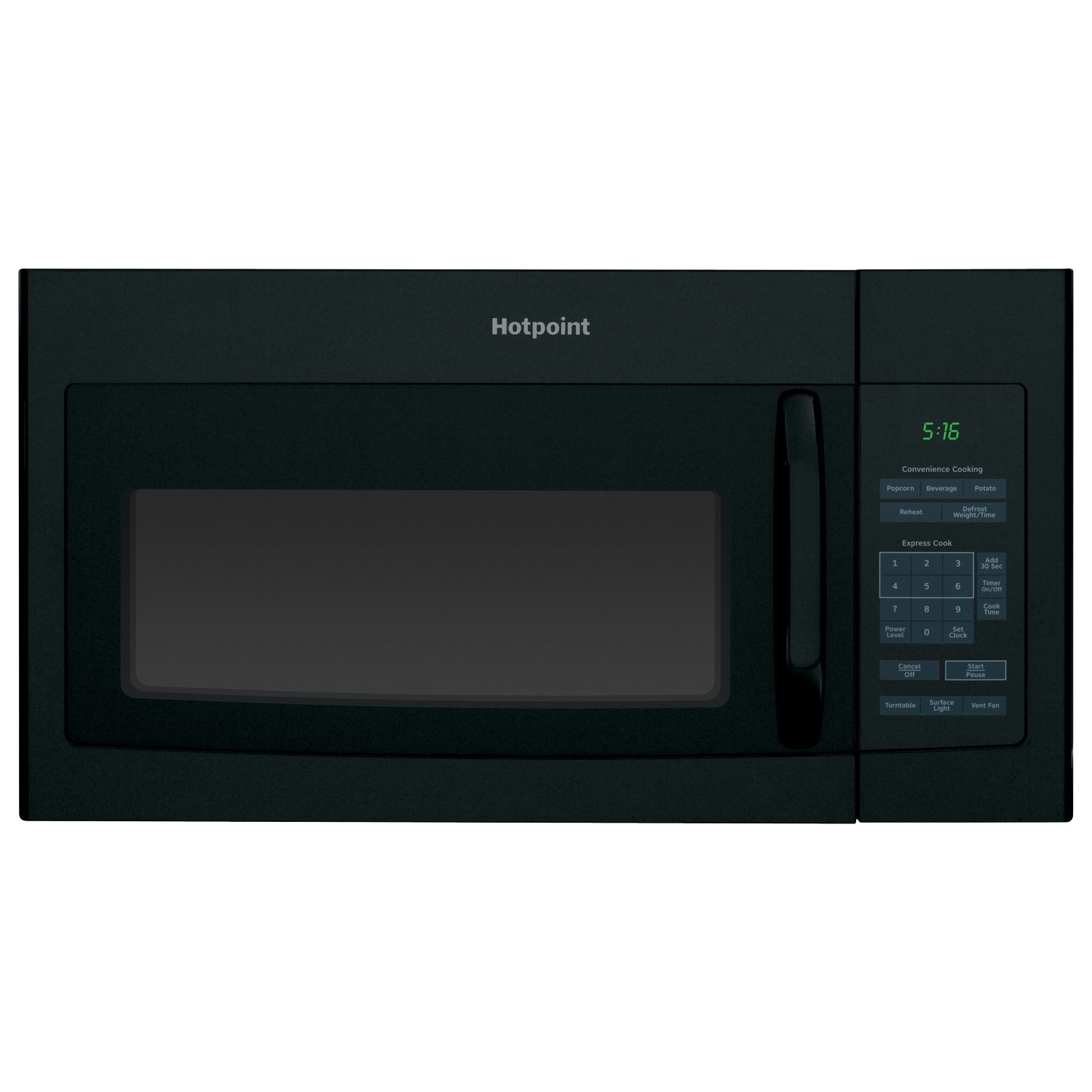 Hotpoint Microwave Model RVM5160DHBB