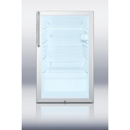 AccuCold Refrigerator Model SCR450L7CSSADA
