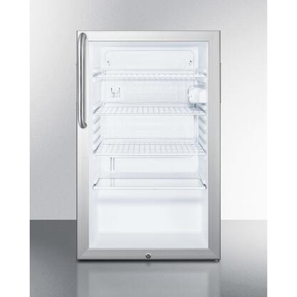 AccuCold Refrigerator Model SCR450L7CSSDT