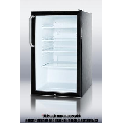 Summit Refrigerator Model SCR500BL7CSS