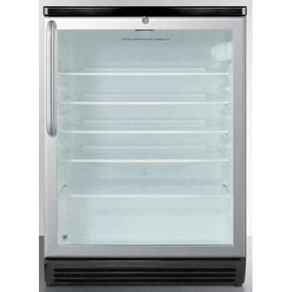 Buy Summit Refrigerator SCR600BGLTB