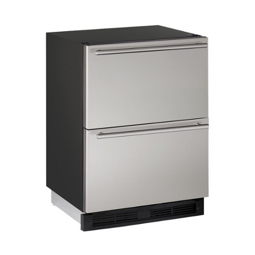 U-Line Refrigerator Model U-1224DWRS-00B